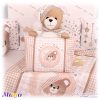 سرویس خواب نوزاد خرس مامو کرم ( نانان ) - بهترین سیسمونی نوزاد و دکوراسیون اتاق کودک
